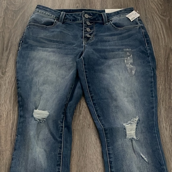 Maurice’s Denim Flex Mid-Rise Small-Long Jeggings - Picture 3 of 13